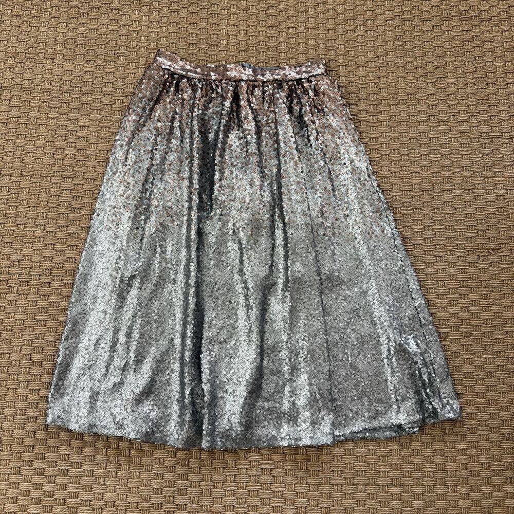 Miss Selfridge Women’s Ombré Sequin Midi Skirt Size US 6
